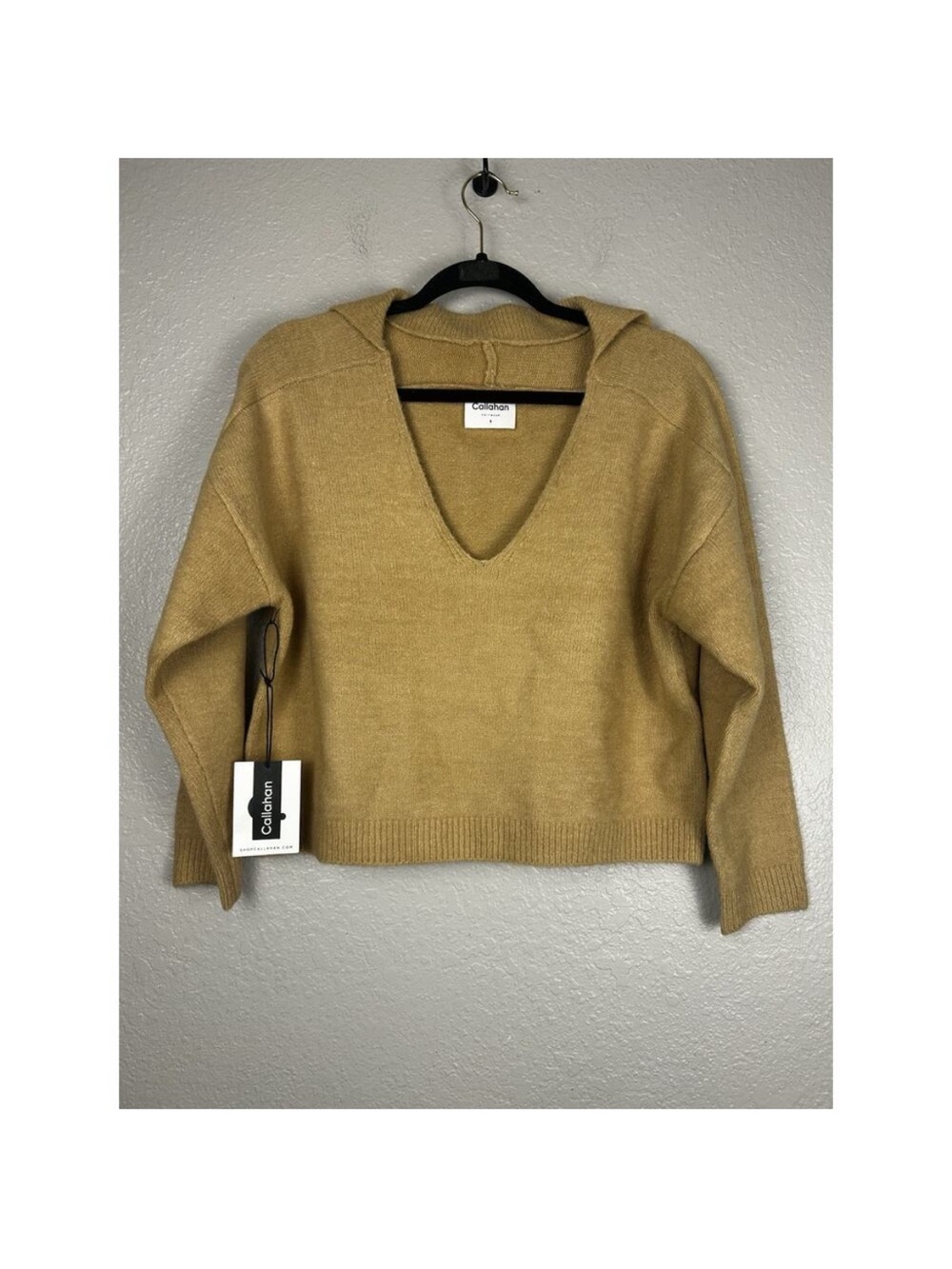 Callahan Sweater in Camel medium